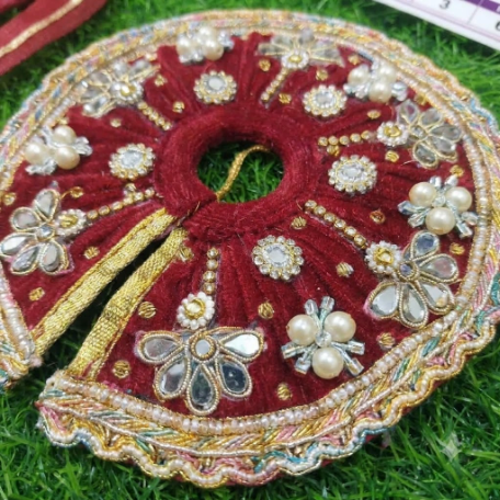 Royal Maroon Poshak - Image 5